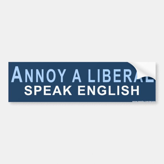 Sticker conservateur "Annoy A Liberal" (Devant)