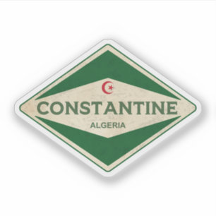 Sticker Constantine Algérie Vintage