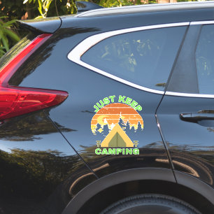 STICKER CONTINUER LE CAMPING