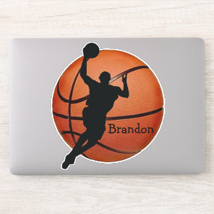 Sticker Contour Conception Basketball