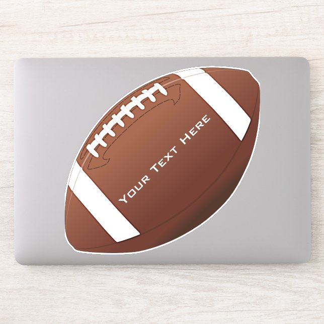 Sticker Contour Conception Football (Ordinateur)