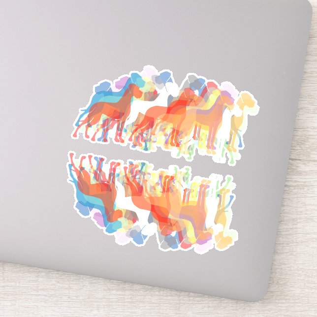 Sticker Contour Grande Danse (Détail)