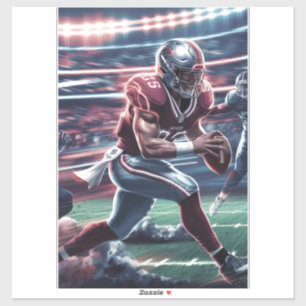 Sticker Contre-attaque futuriste