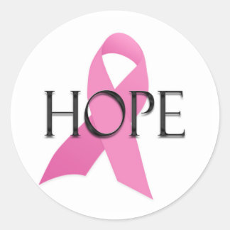 Sticker contre le cancer du sein Hope