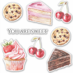 Sticker Cookie aux pépites de chocolat