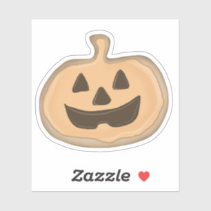 Sticker cookie Jack o’lantern