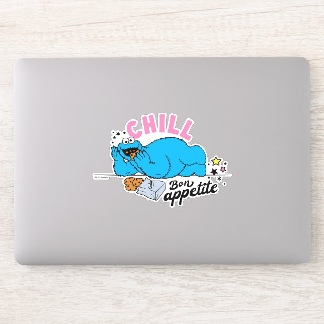 Sticker Cookie Monster | Bon appétit Chill (Ordinateur)