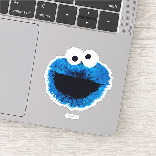 Sticker Cookie Monster   Tendance de l'aquarelle
