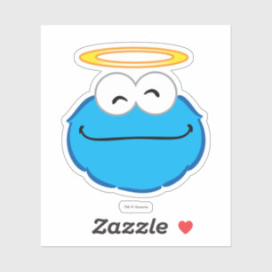 Sticker Cookie Souriant visage avec Halo