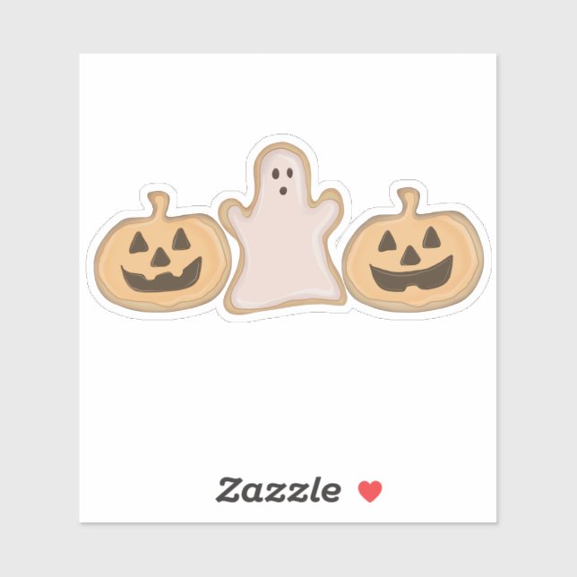Sticker Cookies Halloween (Feuille)