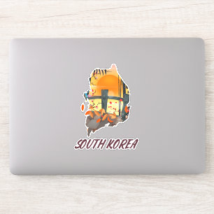 Sticker Corée du Sud