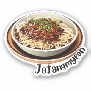 Sticker Coréen Jajangmyeon