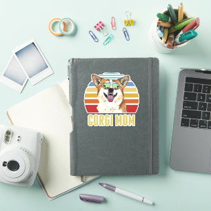 Sticker Corgi Chien Corgis Meilleur Chien Maman Jamais Ret