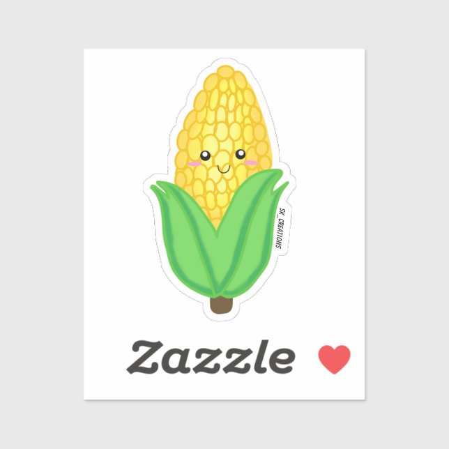 Sticker Corn Cutie (Feuille)