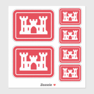 Sticker Corps des ingénieurs américains DOD Military