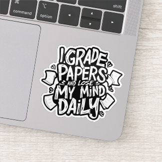 Sticker Correction de Copies Quotidienne Perte de la Raiso