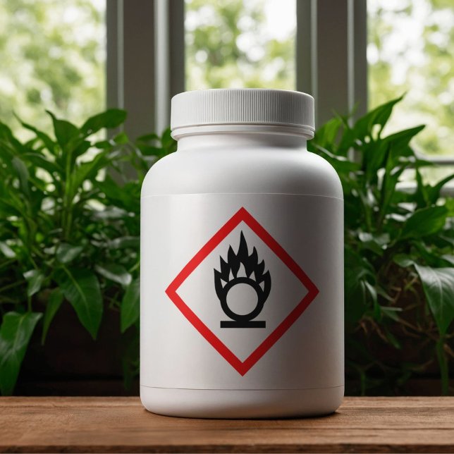 Sticker COSHH comburant (Créateur téléchargé)