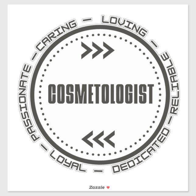 Sticker Cosmetologue Extraordinaire (Feuille)