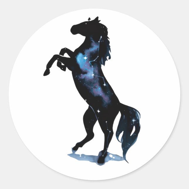 Sticker Cosmic Horse (Devant)