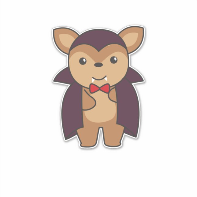 Sticker Costume de vampire d'Halloween (Devant)
