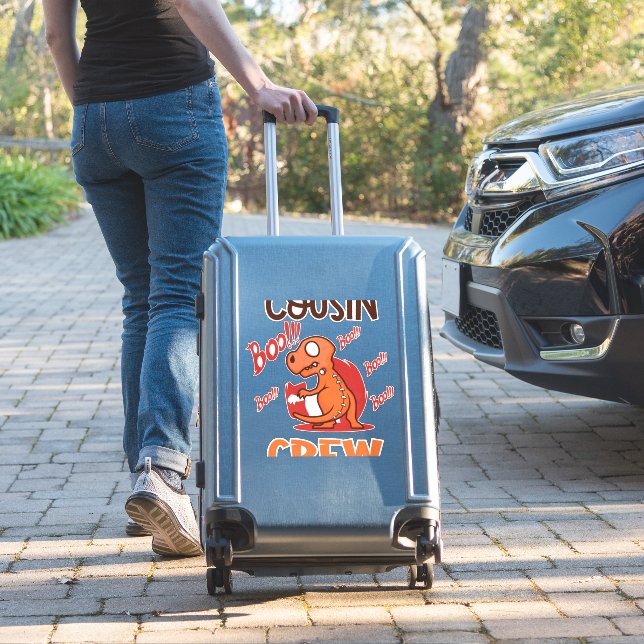 Sticker Costume Éffrayant Dinosaure Halloween à l'équipage (Valise Insitu)