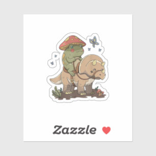 Sticker Cottagecore Grenouille  Esthétique Champignon Mign