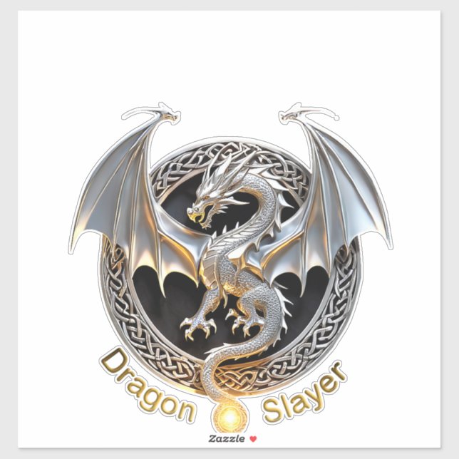 Sticker Couche de dragon (Feuille)