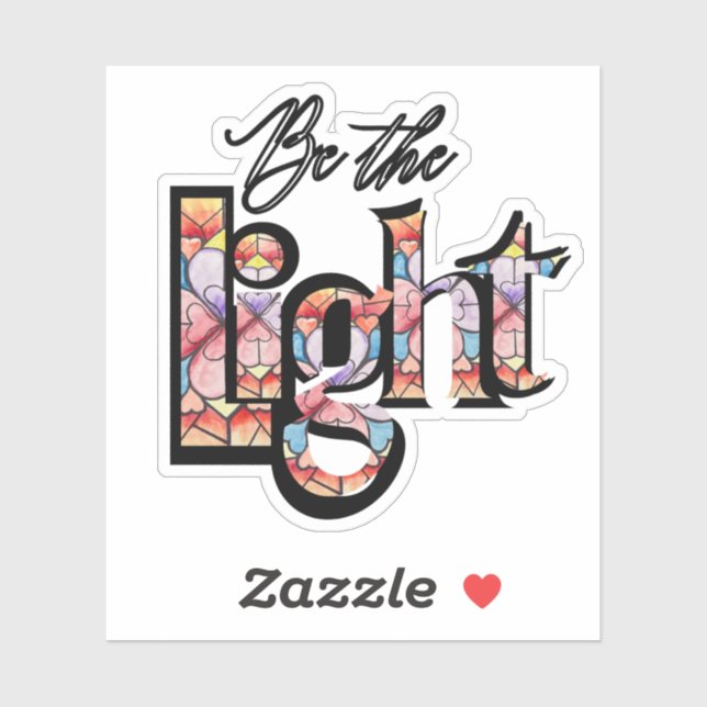 Sticker Couleur d'aquarelle de fenêtre en verre tendu Mult (Feuille)