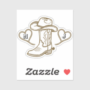 Sticker Country Western Vintage Dernier Rodéo Enterrement 