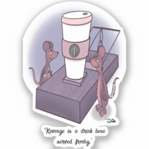 Sticker Coupe Personnalisé Frothy