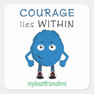 Sticker Courage