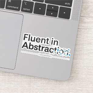 Sticker Courant en Abstraction Minimaliste Conception de P