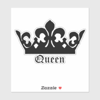 Sticker Couronne noire