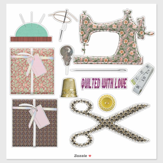 Sticker couture couture couture couture couture (Feuille)