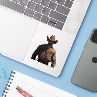 Sticker Cow-boy