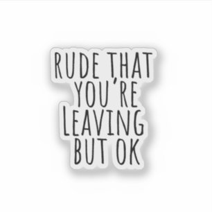Sticker Coworker Quitte L'Idée Cadeau Avec Dit Drôle