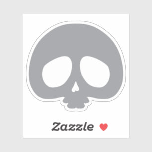 Sticker Crâne Mini Personnalisable