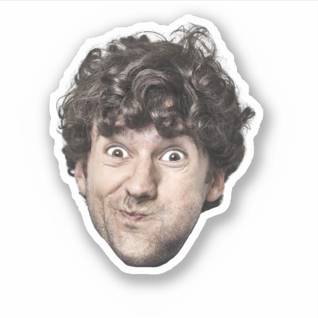 Sticker Create Your Own Custom Photo Personalized Picture (Devant)