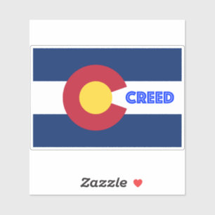 Sticker Creed Colorado
