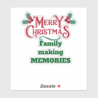 Sticker Créer des souvenirs pour Noël