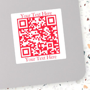 Sticker Créer instantanément un code QR avec n'importe que