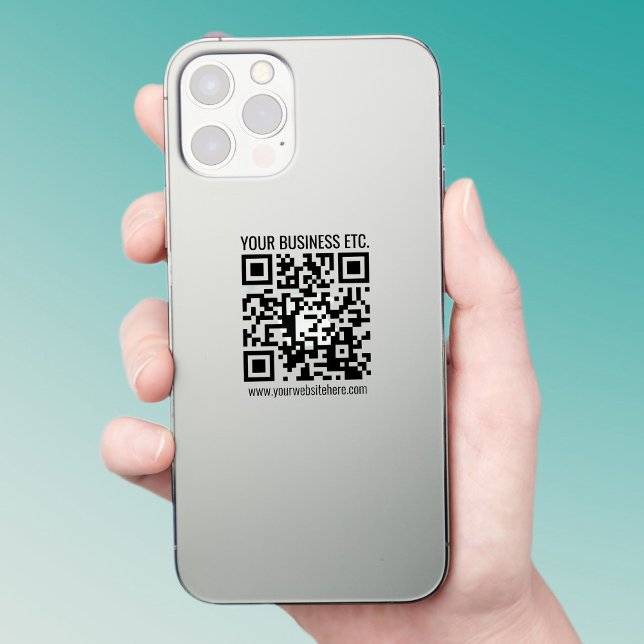 Sticker Créer votre propre code QR | transparent (Créateur téléchargé)