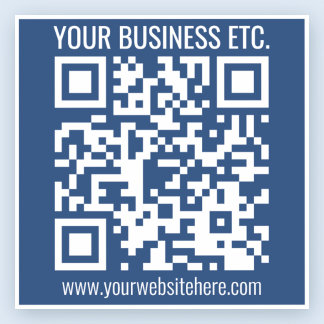 Sticker Créer votre propre code QR | transparent