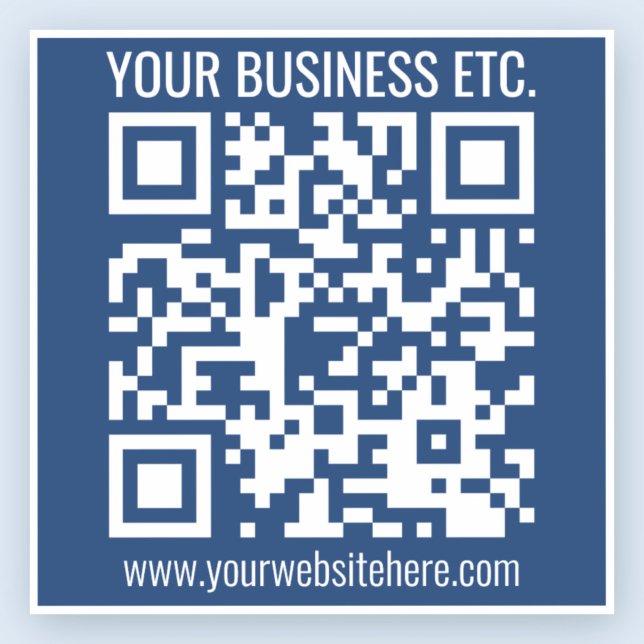 Sticker Créer votre propre code QR | transparent (Créateur téléchargé)