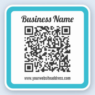 Sticker Créez instantanément un code QR imperméable