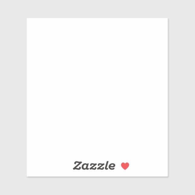 Sticker Créez Votre Propre (Feuille)