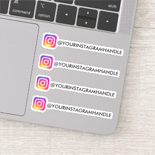 Sticker Créez votre propre compte Instagram Social Media H
