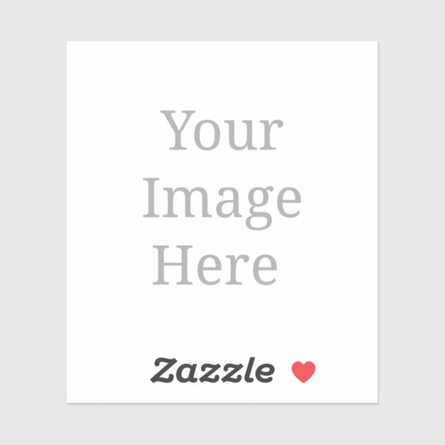 Sticker Créez votre propre personnalisation (Feuille)