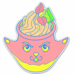 Sticker Crème Glacée Sorbet