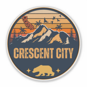 Sticker Crescent City, Californie
